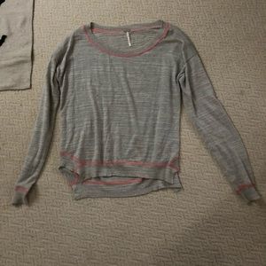 Free people grey sweater